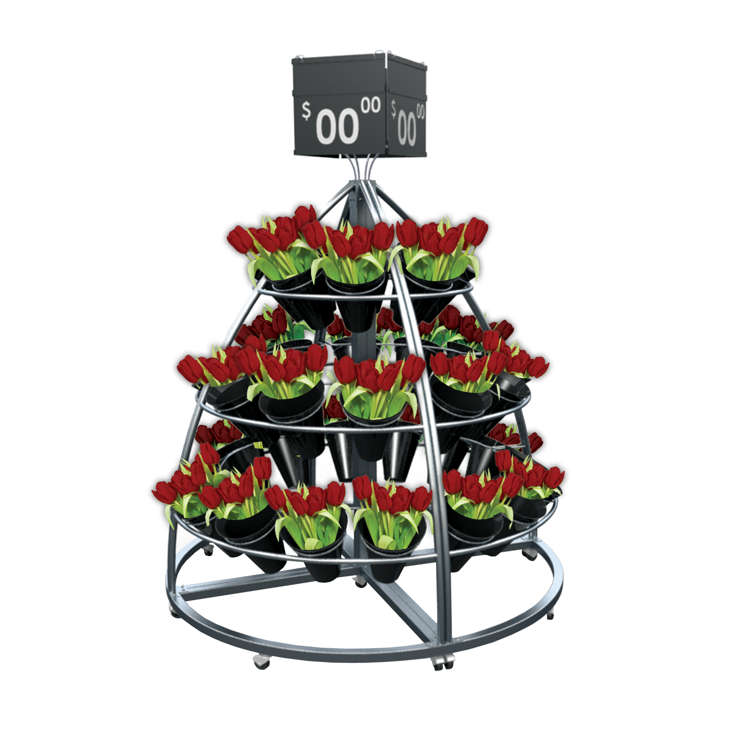 Pyramid Floral Display